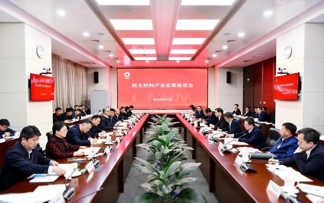 发财官网公司联合安徽省人民政府组织举办皖北材料产业发展座谈会